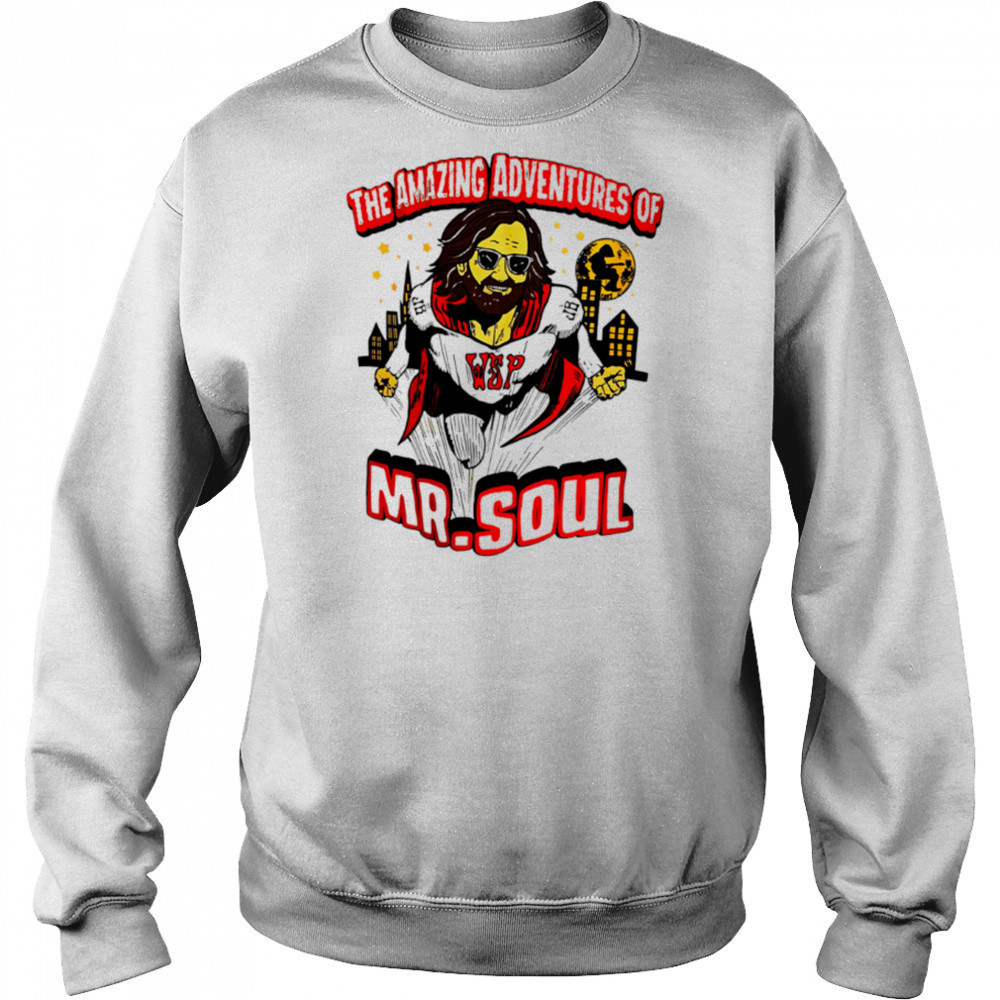 The Amazing Adventures Of Mr. Soul superman cartoon shirt Hoodie