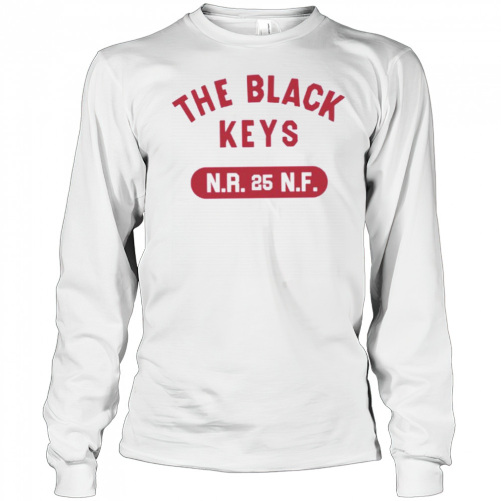The Black Keys Red Nrnf Shirt Long Sleeved