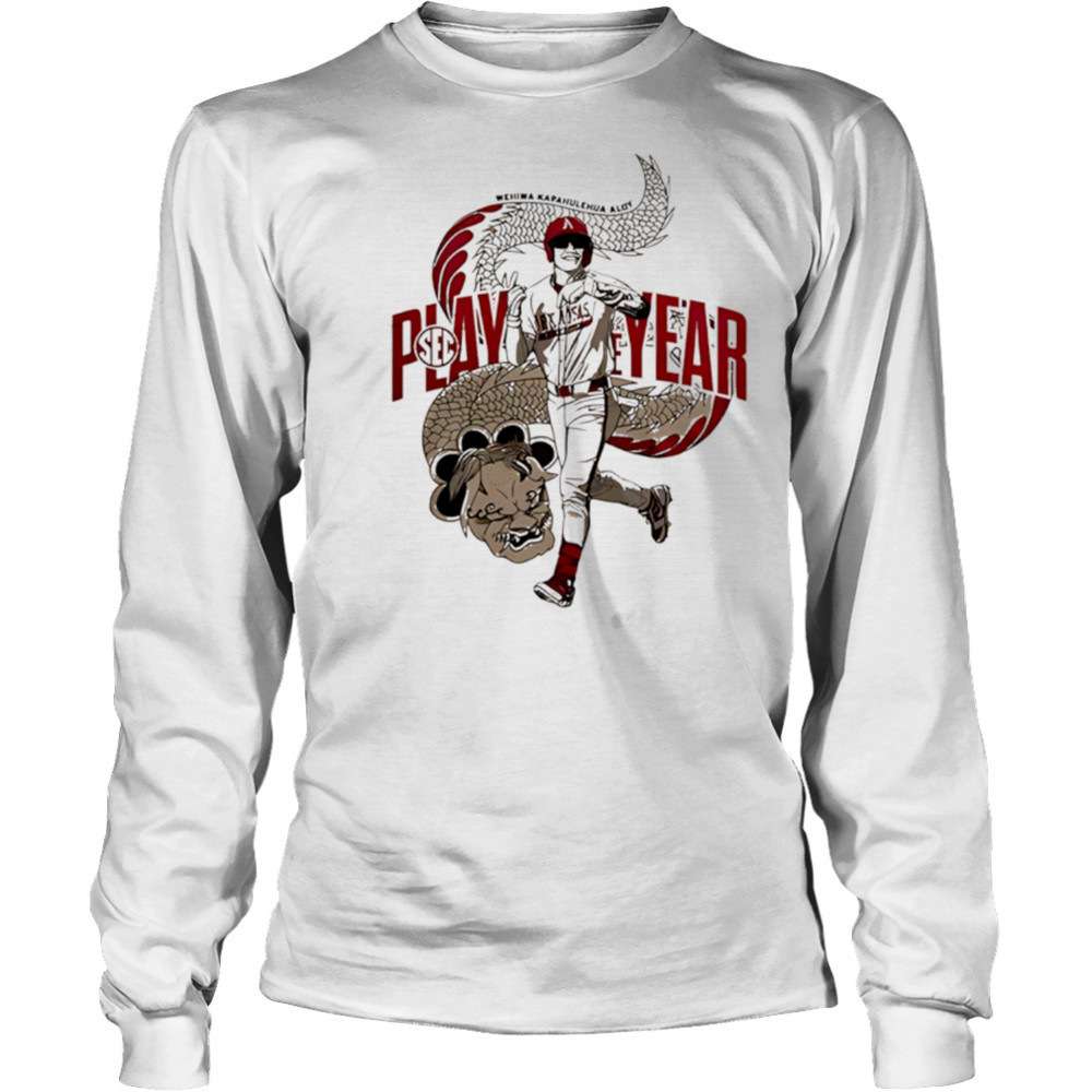 The Dragon Wehiwa Aloy Arkansas Razorbacks Special shirt Long Sleeved