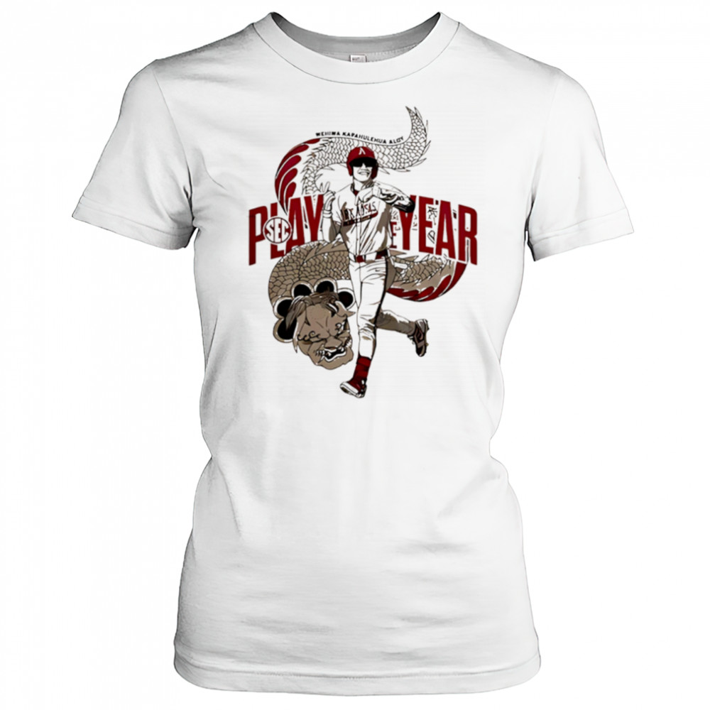 The Dragon Wehiwa Aloy Arkansas Razorbacks Special shirt Women's T-shirt
