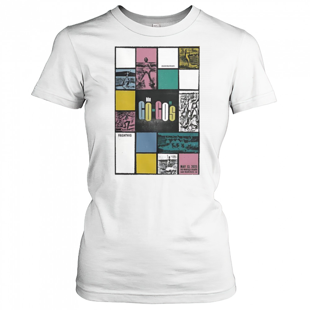 The Go Go’s May 13 2025 The Warfield In San Francisco CA T-Shirt Women's T-shirt