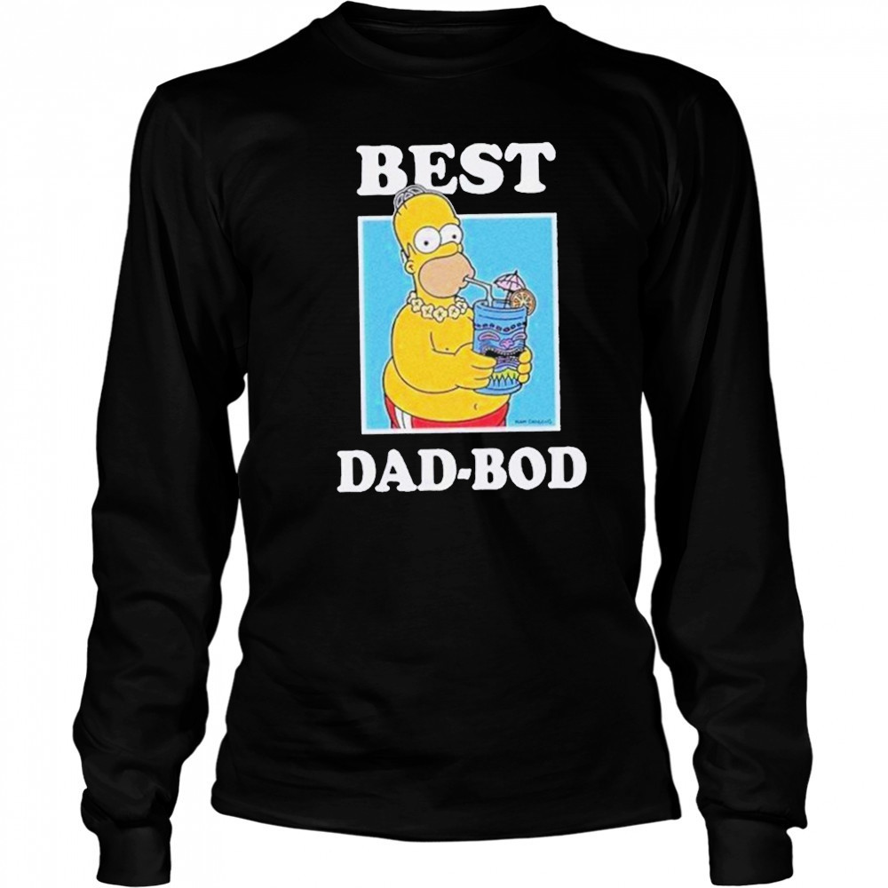 The Simpsons Best Bod Shirt Long Sleeved
