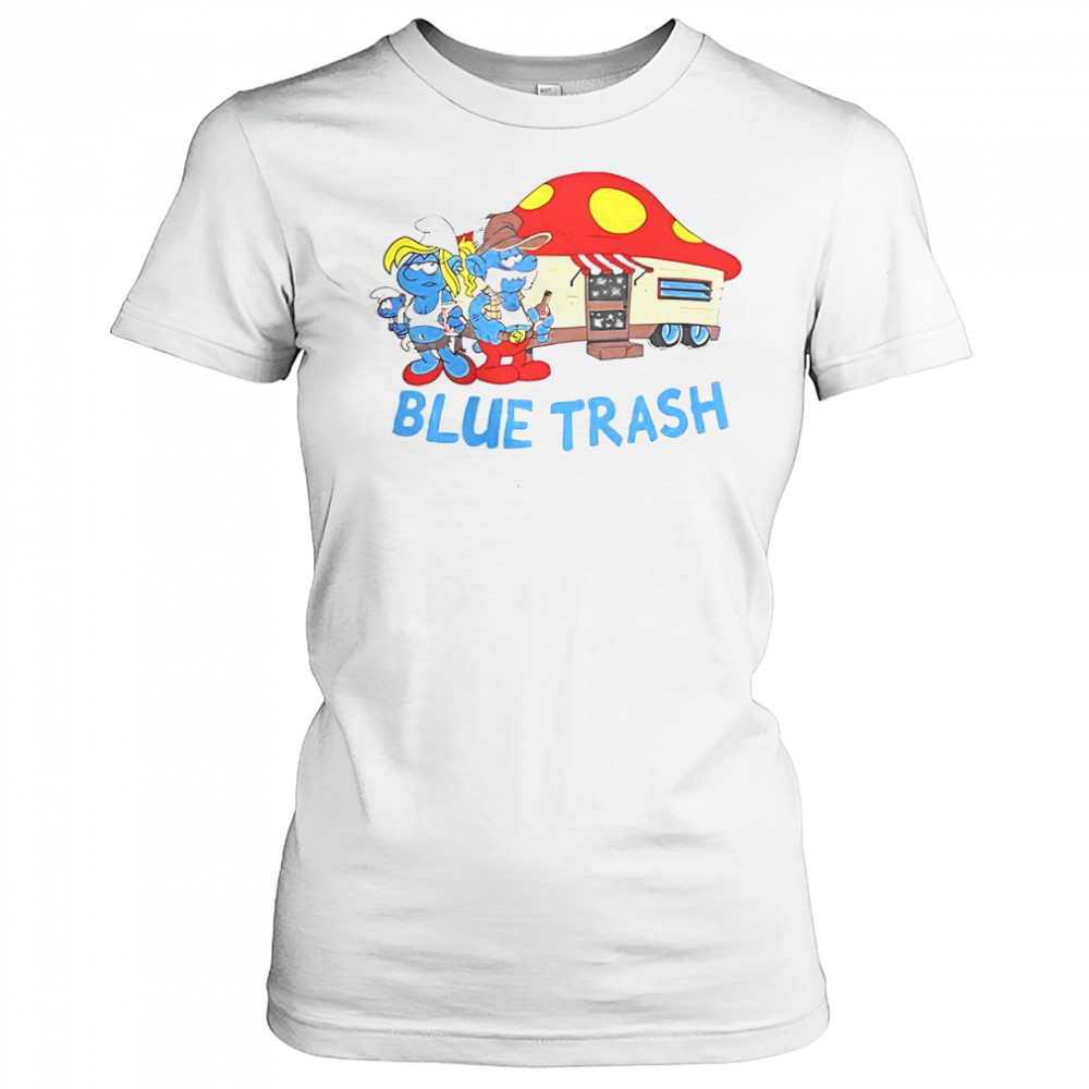 The Smurfs Blue Trash T-Shirt Women's T-shirt