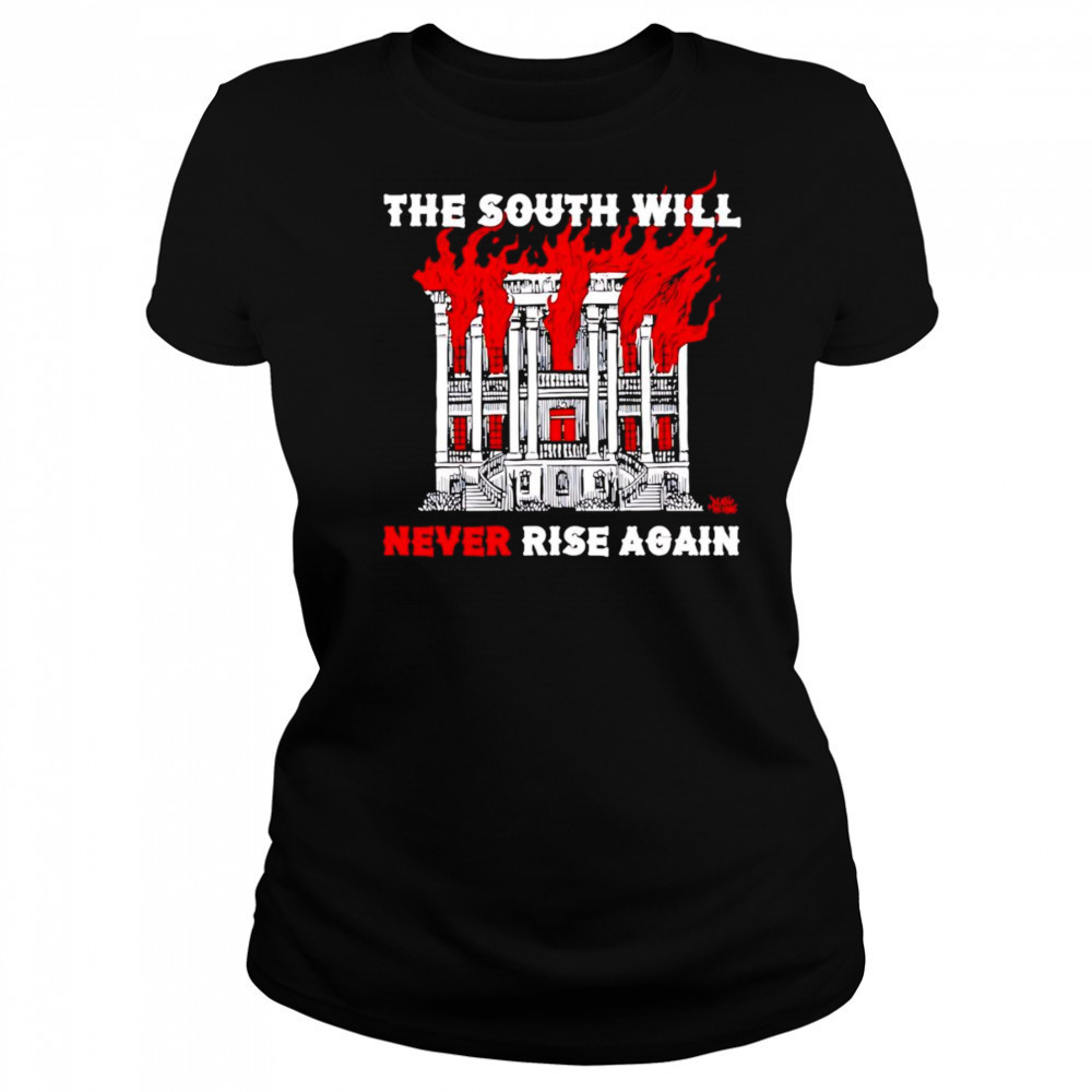 The south will never rise again shirt Women's T-shirt