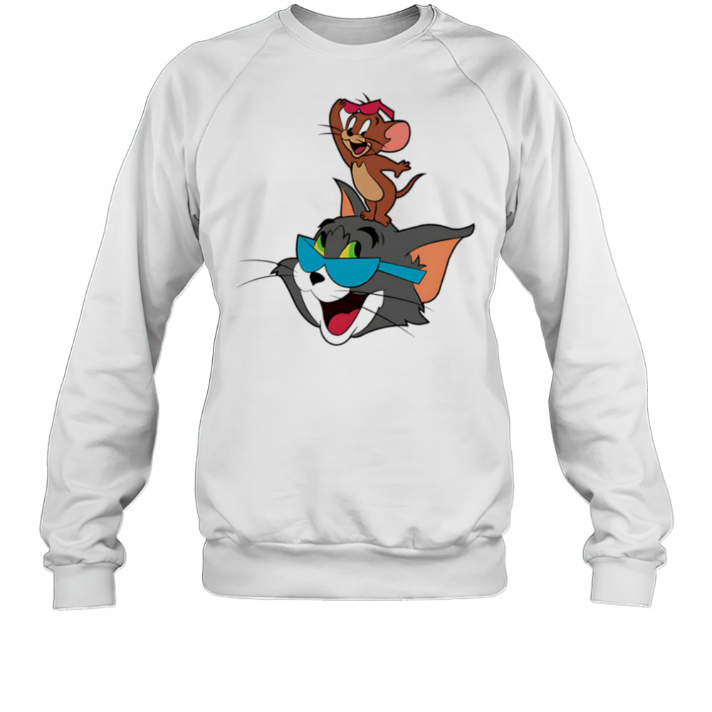 Tom and Jerry in Sunglasses funny shirt Sweatshirt