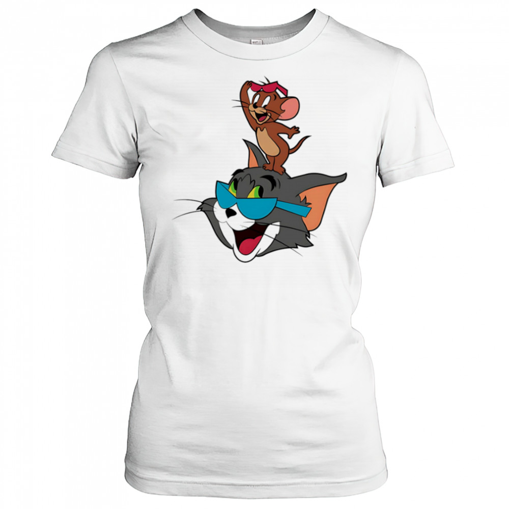 Tom and Jerry in Sunglasses funny shirt Women's T-shirt
