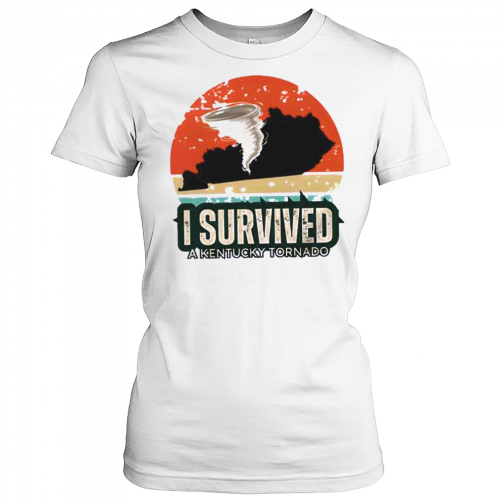 Tornado Survivor I Survived A Kentucky Tornado shirt Women's T-shirt