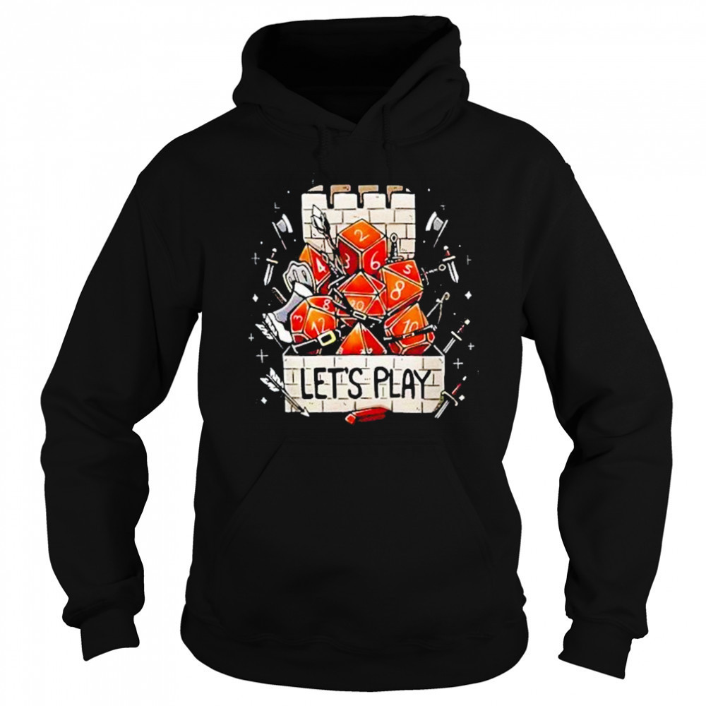 Tower Dice Lets Play Shirt Sweatshirt