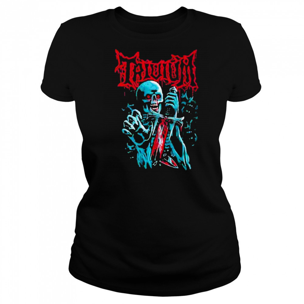 Trivium Skeleton Emblem Merchandise Fan Gifts 2025 shirt Women's T-shirt