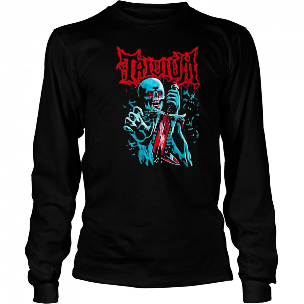 Trivium Skeleton Emblem Merchandise Fan Gifts 2025 shirt Long Sleeved