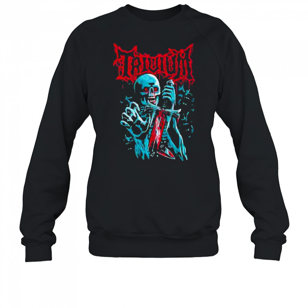 Trivium Skeleton Emblem Merchandise Fan Gifts 2025 shirt Sweatshirt