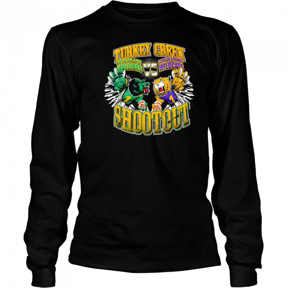Turkey Creek Shootout Football Graphic retro shirt Long Sleeved
