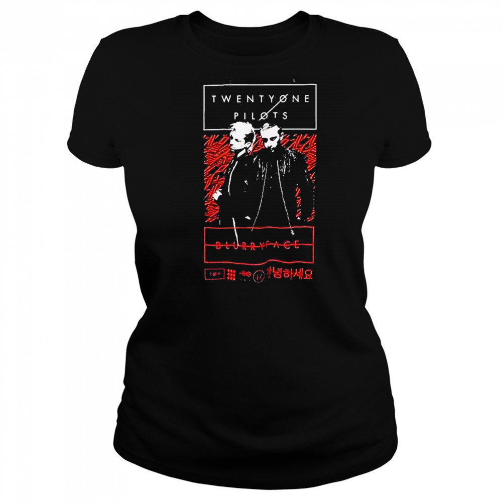 Twenty One Pilots Blurryface Duo Portrait Shirt Women's T-shirt