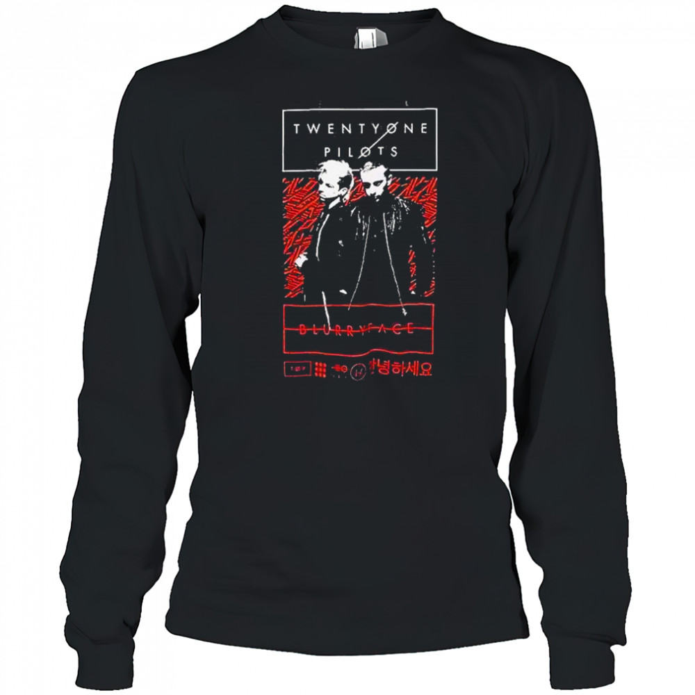 Twenty One Pilots Blurryface Duo Portrait Shirt Long Sleeved