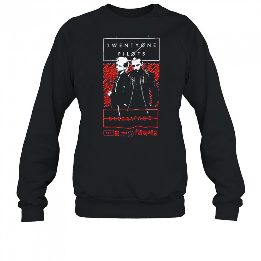Twenty One Pilots Blurryface Duo Portrait Shirt Sweatshirt