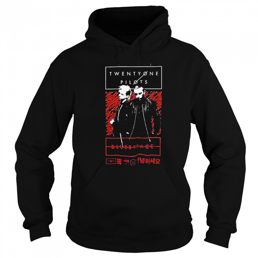Twenty One Pilots Blurryface Duo Portrait Shirt Sweatshirt