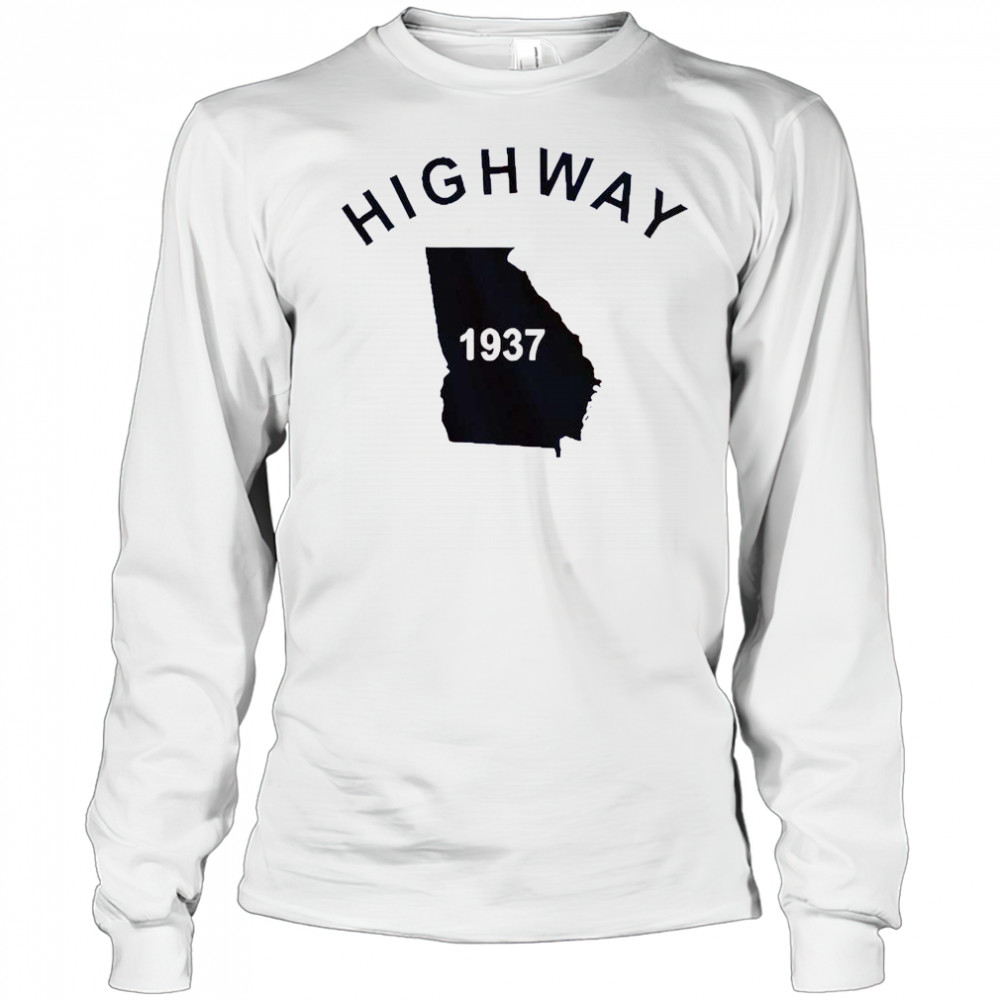 Tyrus Wearing Highway 1937 Georgia T-Shirt Long Sleeved