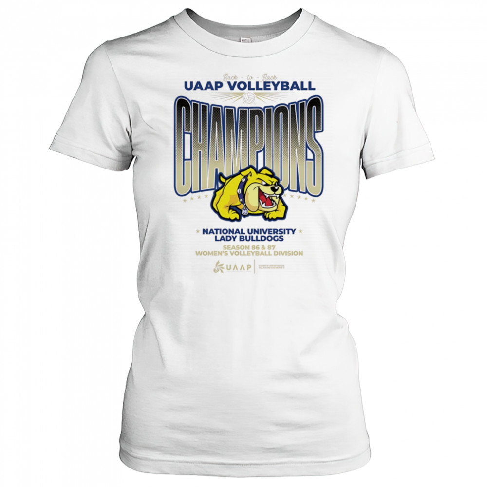 UAAP Volleyball Champions National University Lady Bulldogs shirt Women's T-shirt
