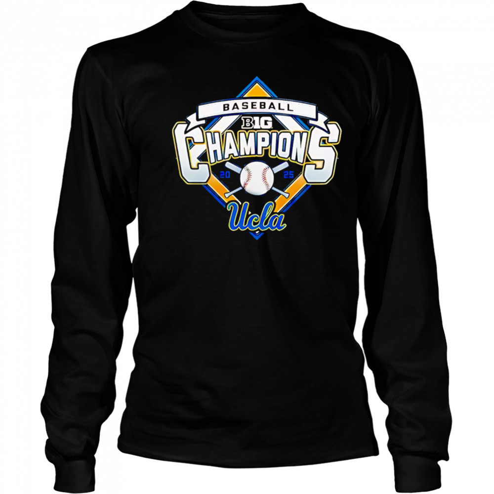 UCLA Bruins Baseball Big Ten Regular Season Champions 2025 shirt Long Sleeved