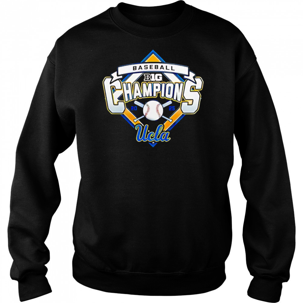 UCLA Bruins Baseball Big Ten Regular Season Champions 2025 shirt Hoodie