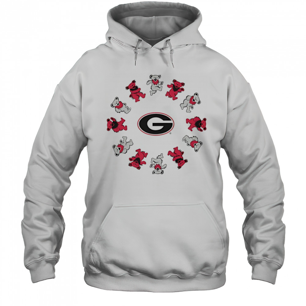 UGA x Grateful Dead Circle Bears shirt Hoodie