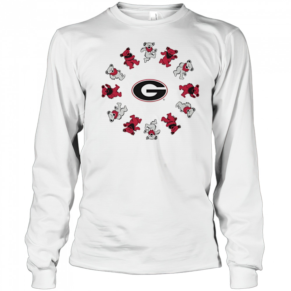 UGA x Grateful Dead Circle Bears shirt Long Sleeved