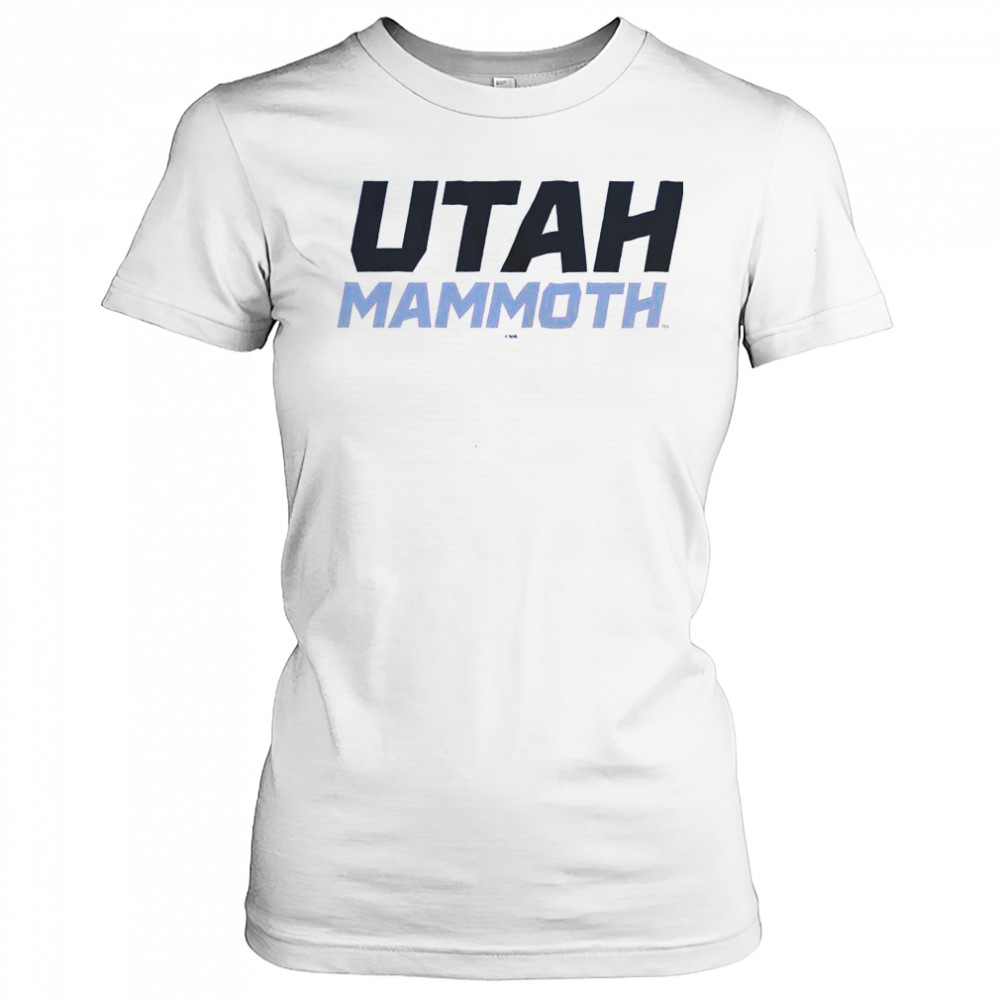 Utah Mammoth Wordmark Logo T-Shirt Women's T-shirt