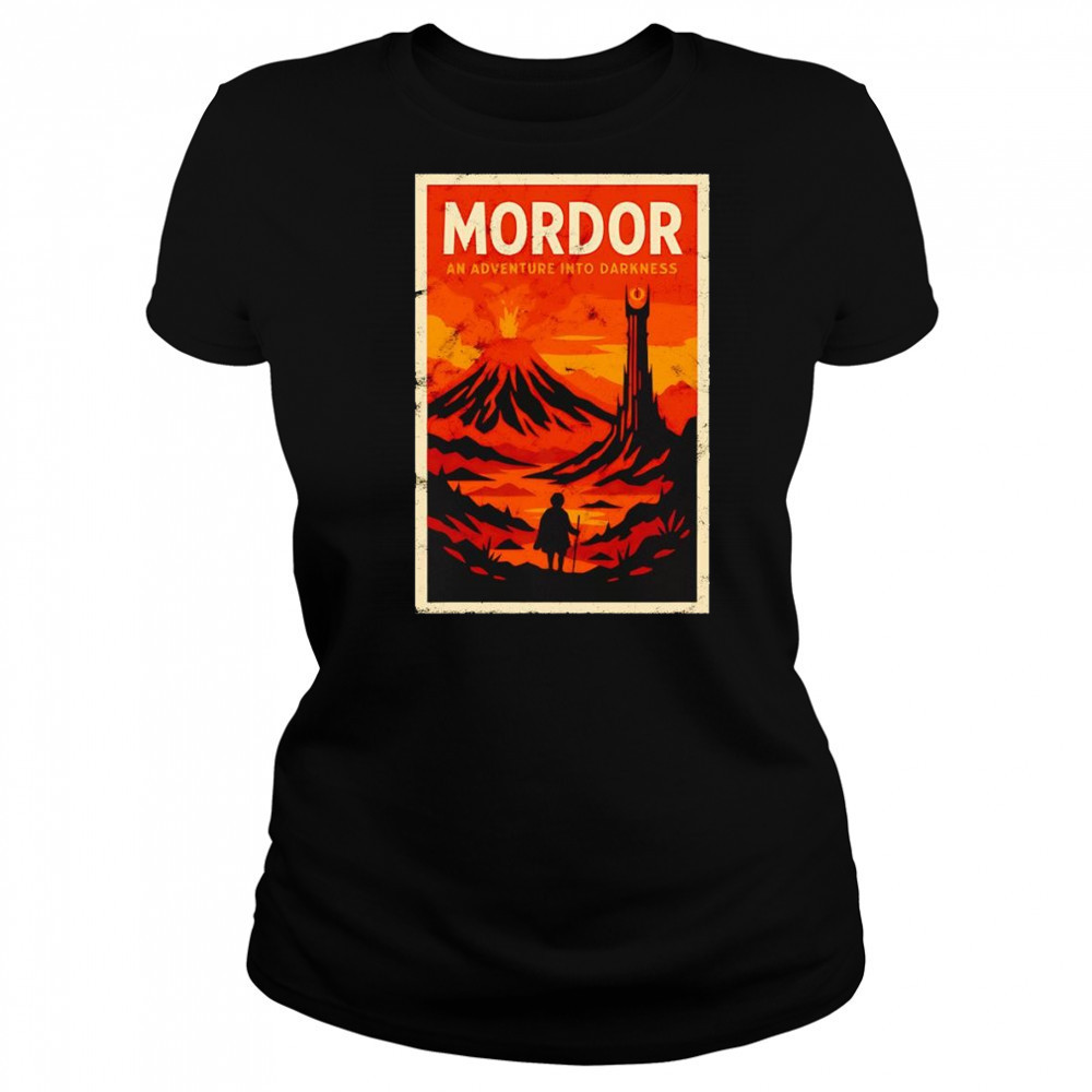 Venture into Mordor an adventure into darkness shirt Women's T-shirt