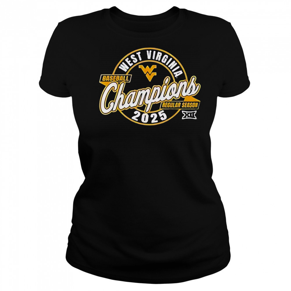 West Virginia Baseball Regular Season XII Champions 2025 T-Shirt Women's T-shirt