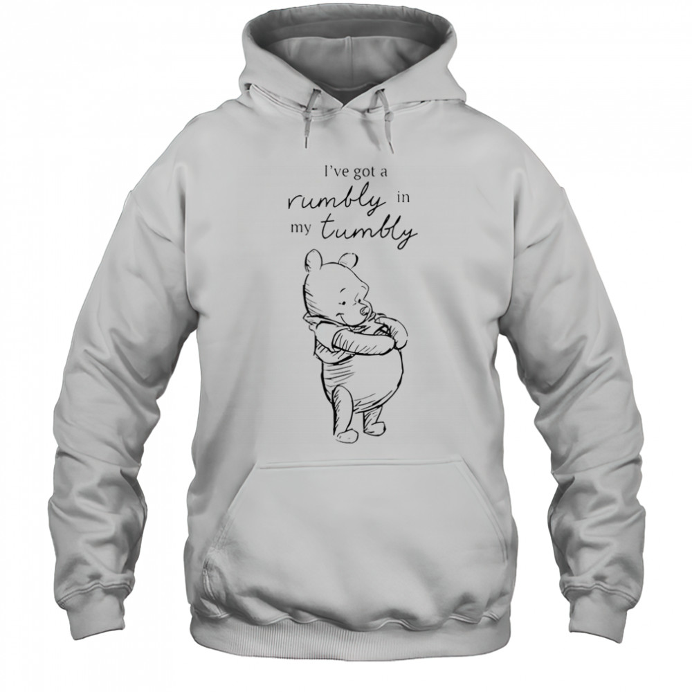 Winnie The Pooh I’ve Got A Rumbly In My Tumbly T-Shirt Hoodie