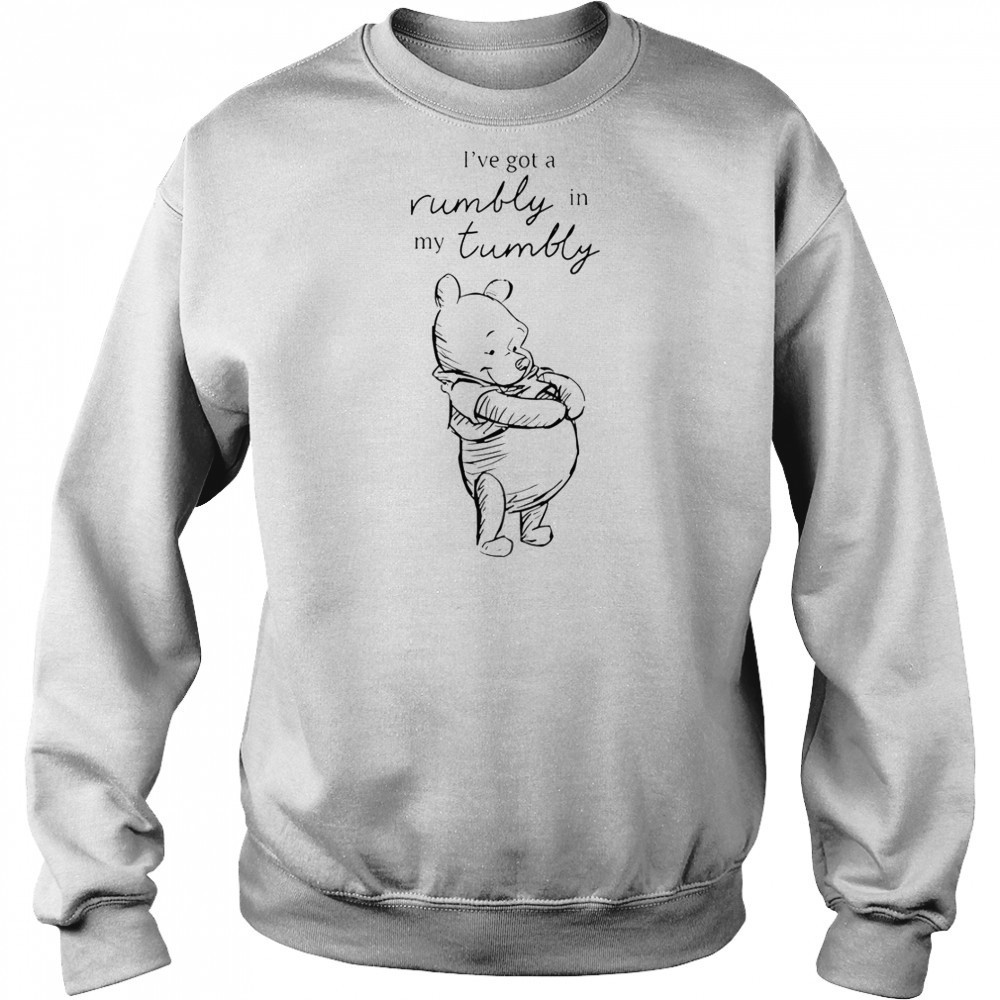 Winnie The Pooh I’ve Got A Rumbly In My Tumbly T-Shirt Hoodie
