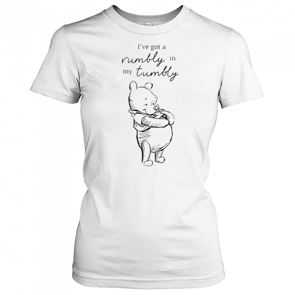 Winnie The Pooh I’ve Got A Rumbly In My Tumbly T-Shirt Women's T-shirt