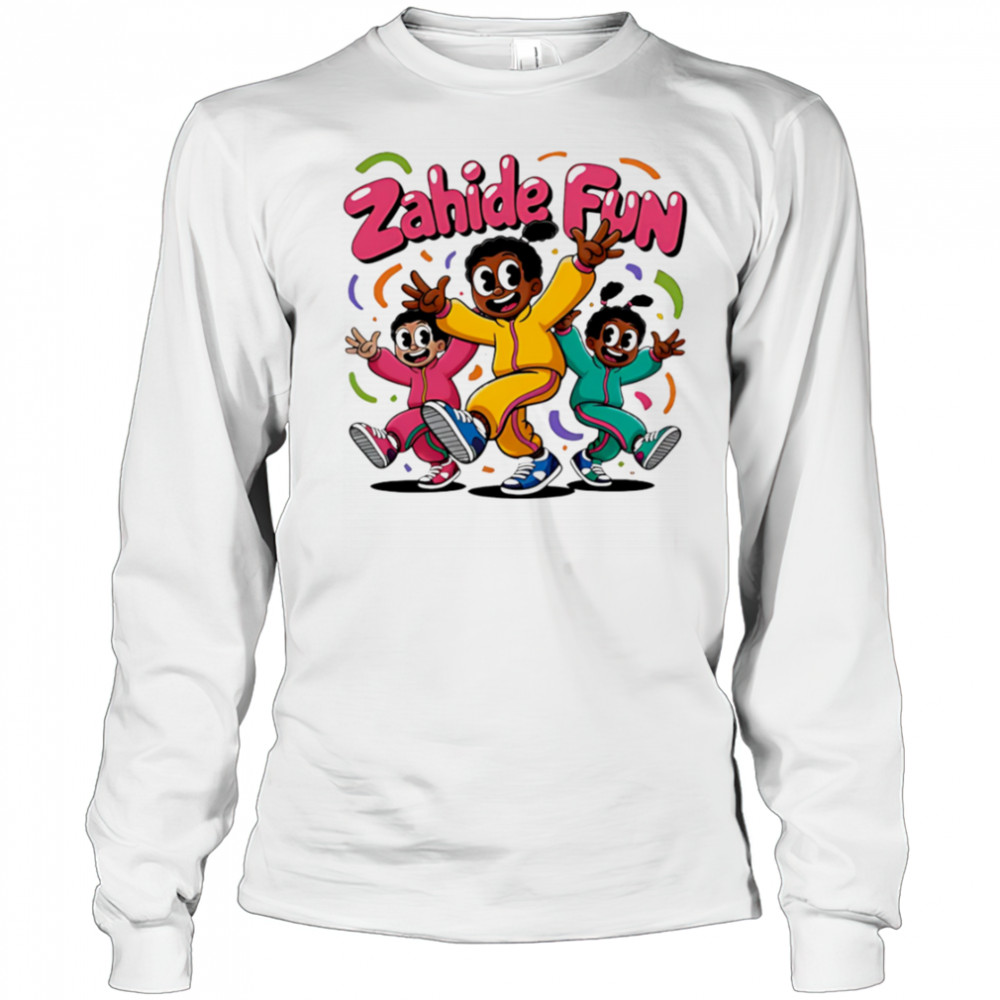 Zahide Fun funny cartoon shirt Long Sleeved