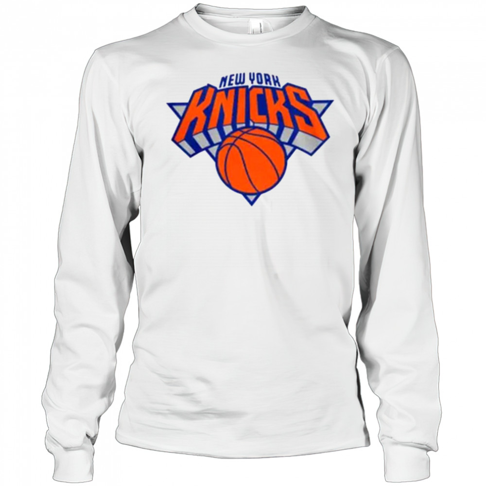 2024 25 New York Knicks Nike City T Shirt Long Sleeved