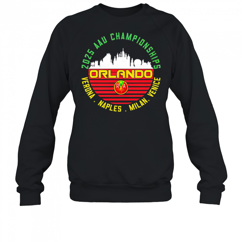2025 AAU Championships Orlando vintage logo shirt Sweatshirt
