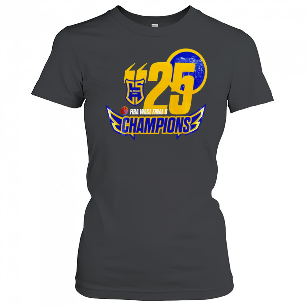 2025 Al Riyadi Fiba Wasl Final 8 Champions shirt Women's T-shirt