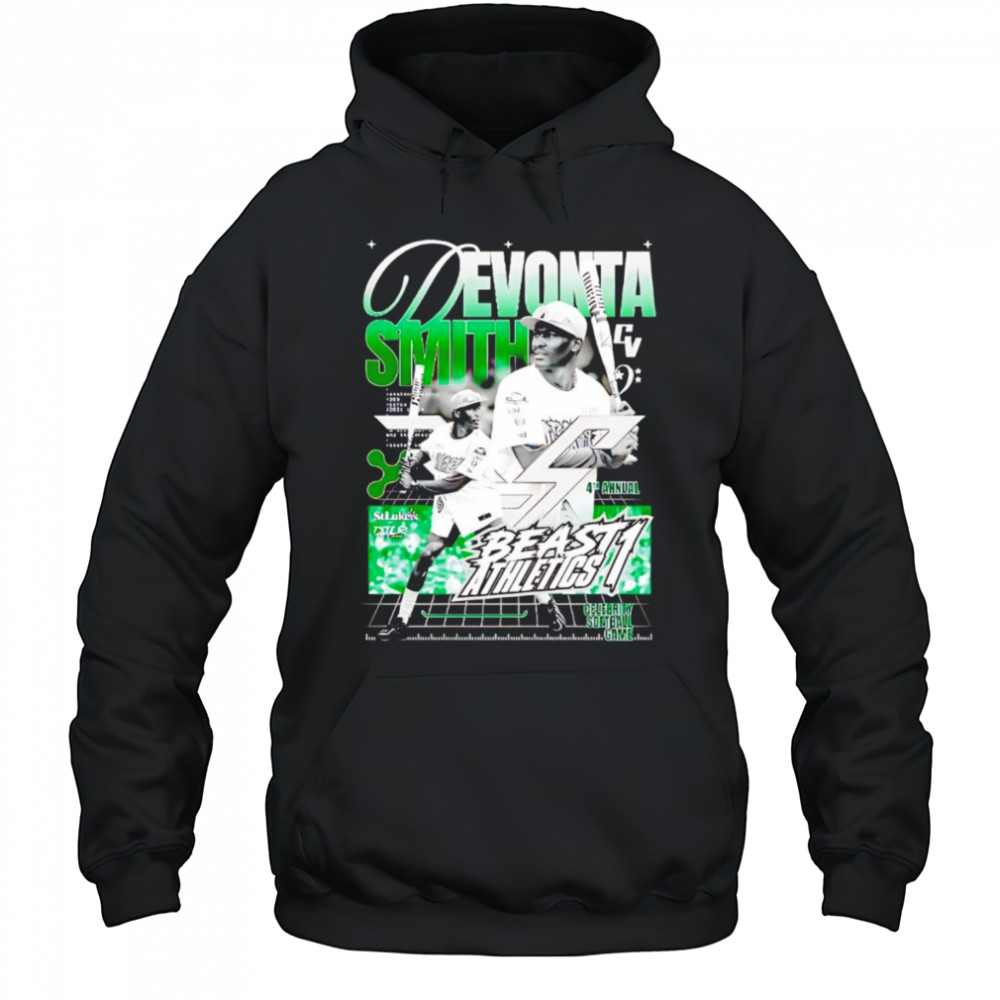 2025 DeVonta Smith Celebrity Softball shirt Hoodie