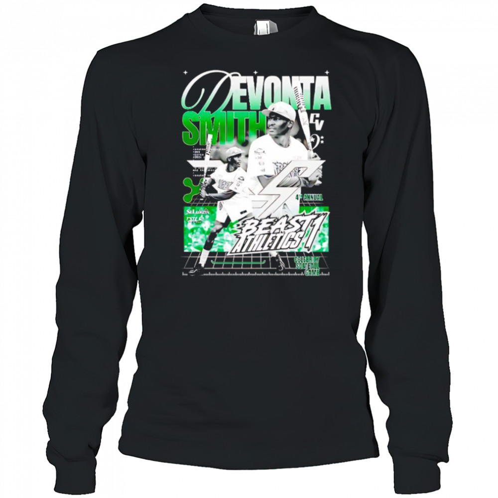 2025 DeVonta Smith Celebrity Softball shirt Long Sleeved