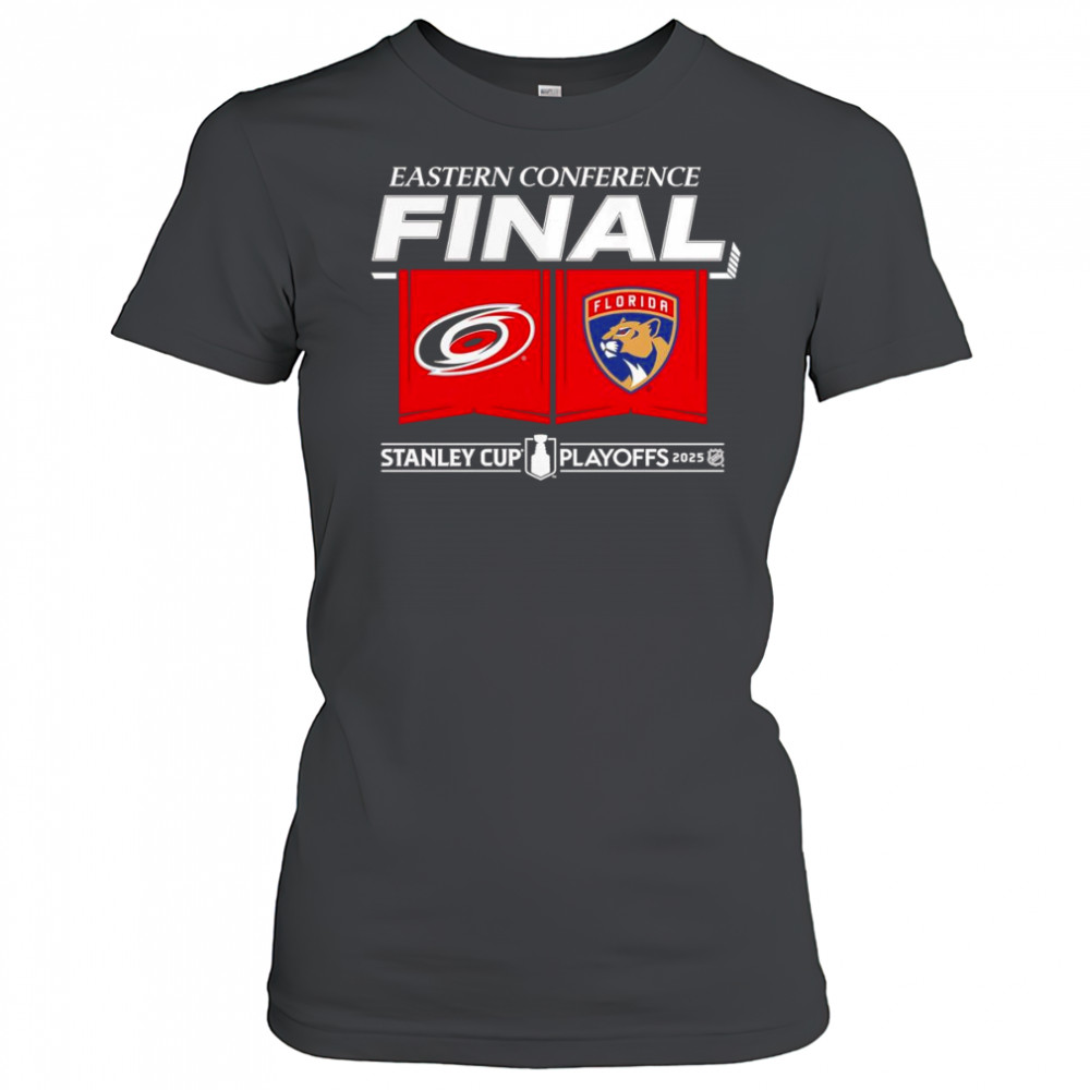 2025 Eastern Conference Final Florida Panthers vs Carolina Hurricanes shirt Women's T-shirt