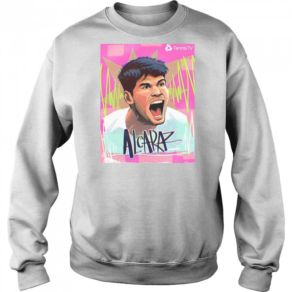 2025 Italian Open In Rome ATP Masters 1000 Champion Is Carlos Alcaraz T-Shirt Hoodie