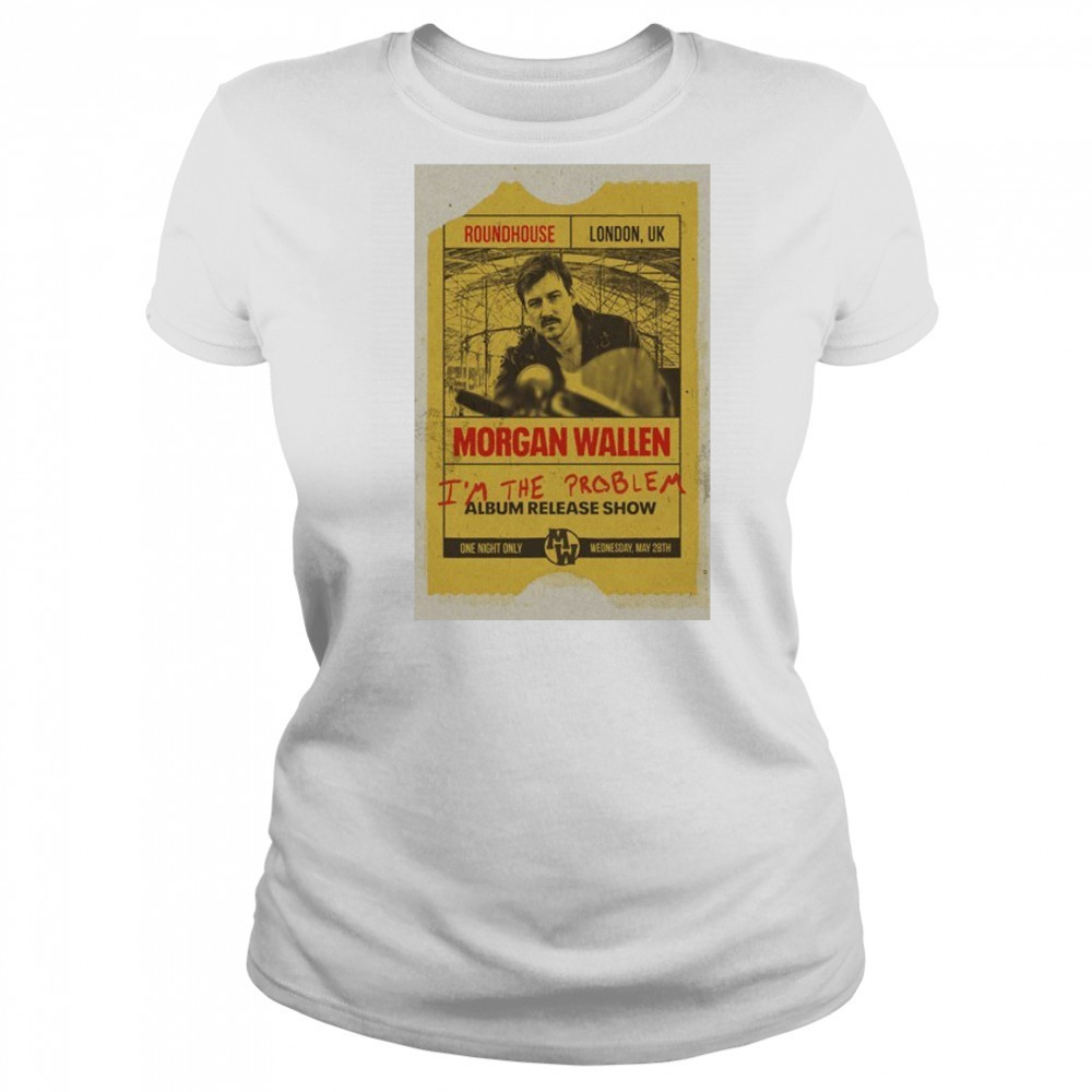 2025 Morgan Wallen Tour London UK Poster shirt Women's T-shirt