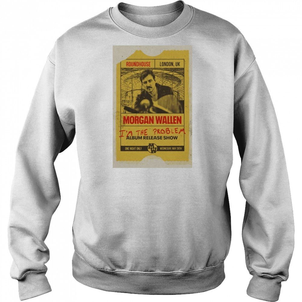 2025 Morgan Wallen Tour London UK Poster shirt Hoodie