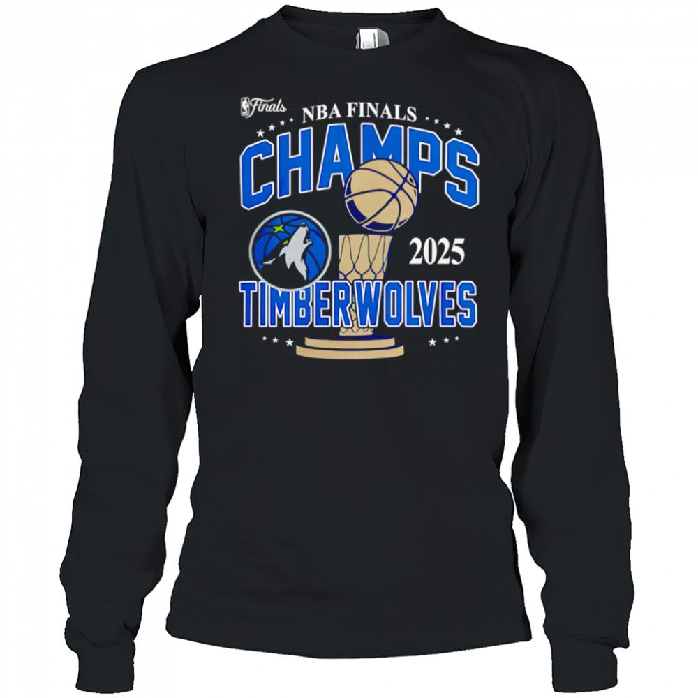 2025 NBA Finals Minnesota Timberwolves Championship shirt Long Sleeved