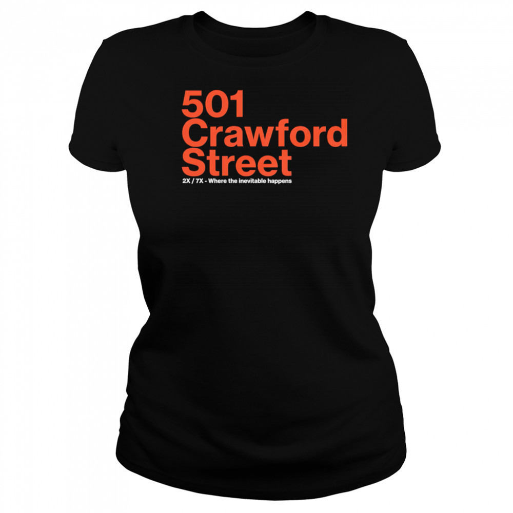 501 Crawford Street Houston Astros shirt Women's T-shirt