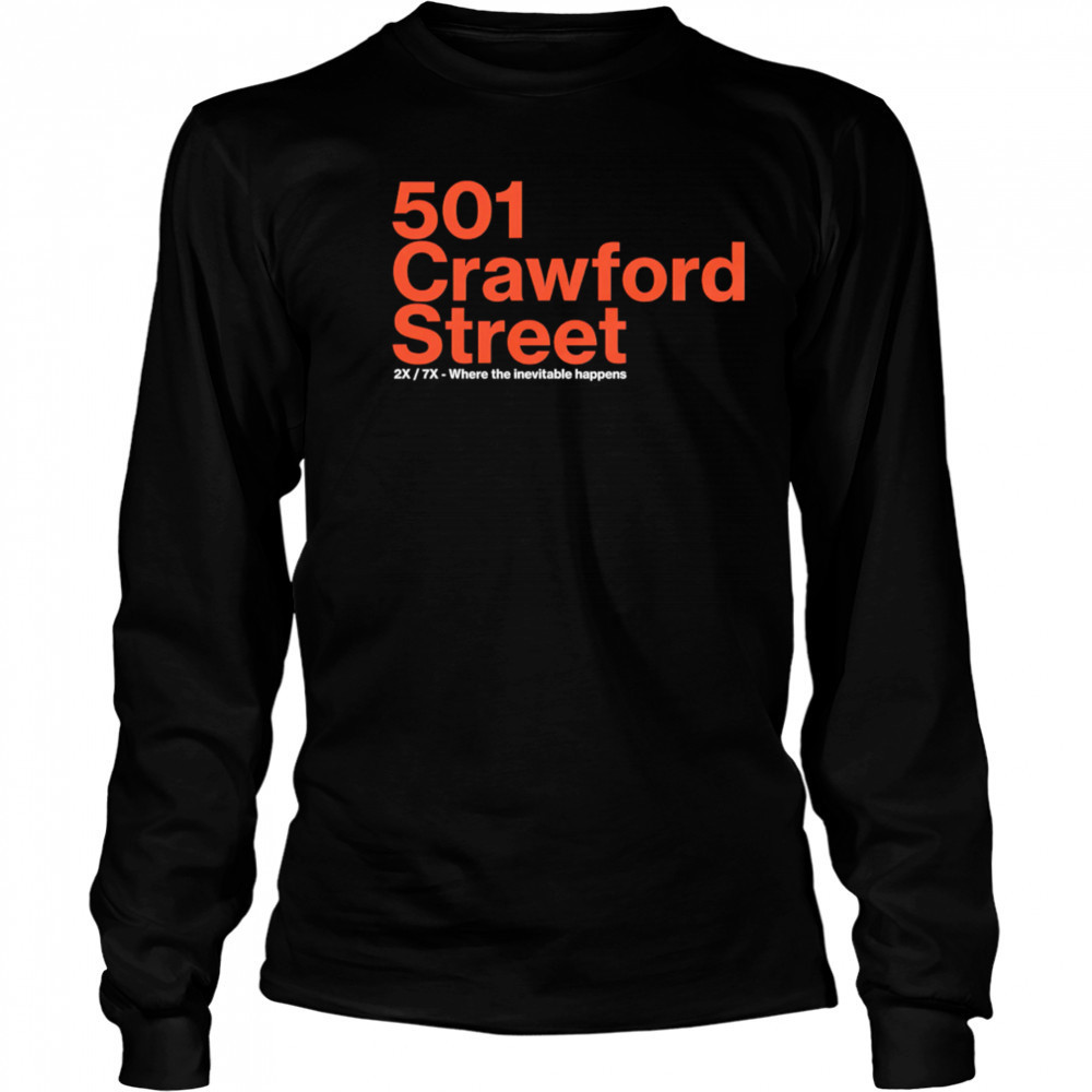 501 Crawford Street Houston Astros shirt Long Sleeved