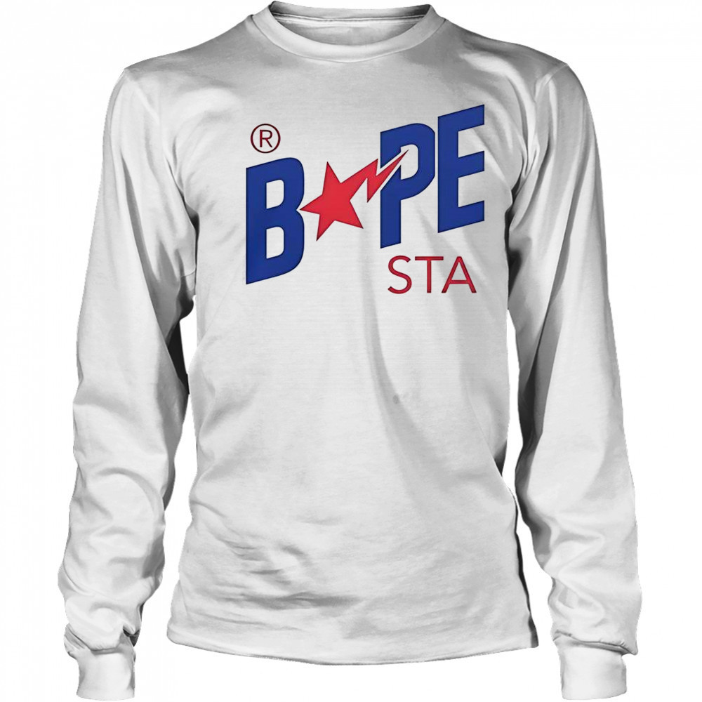 A Bathing Ape Colors Bape STA T-Shirt Long Sleeved