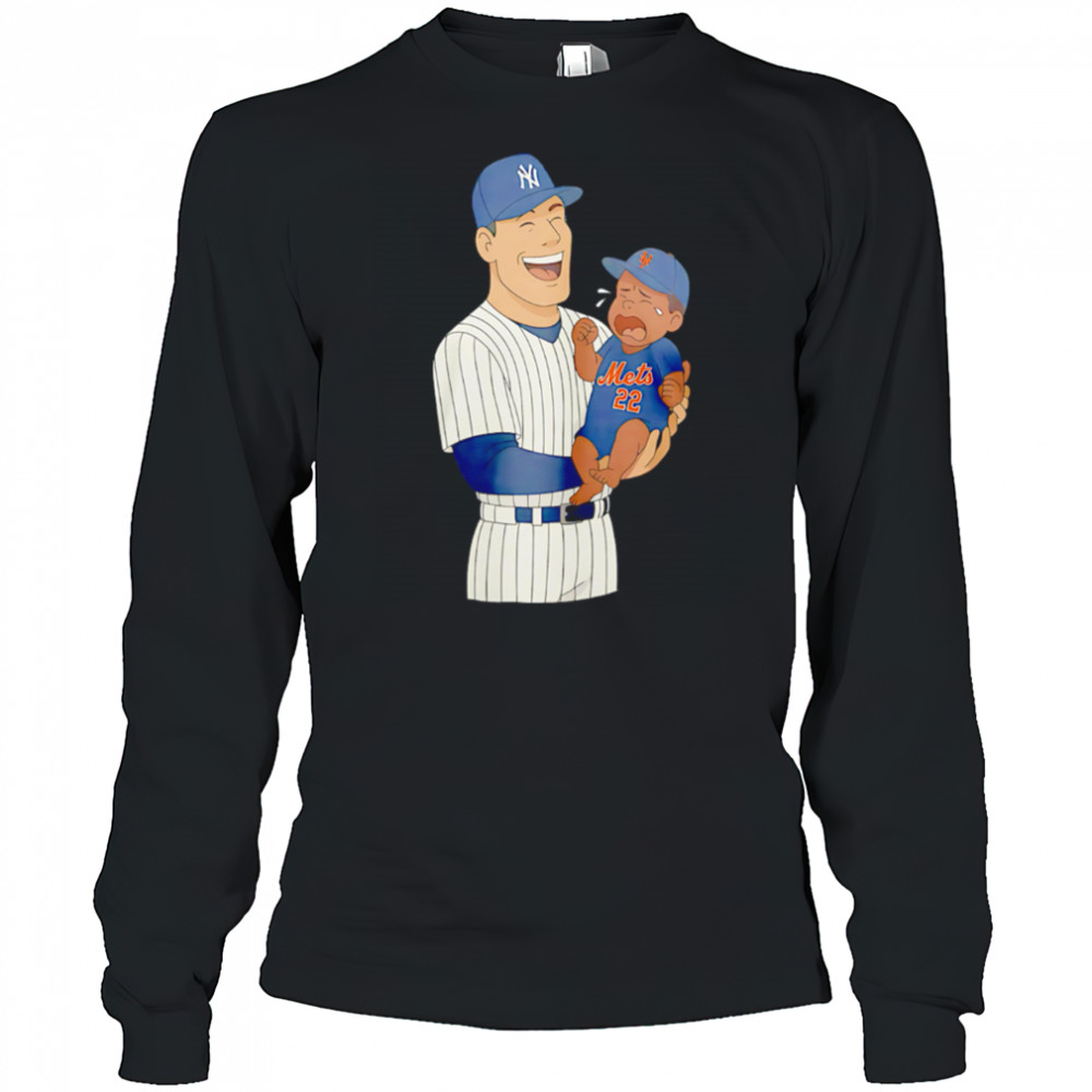 Aaron judge carrying juan soto crying shirt Long Sleeved