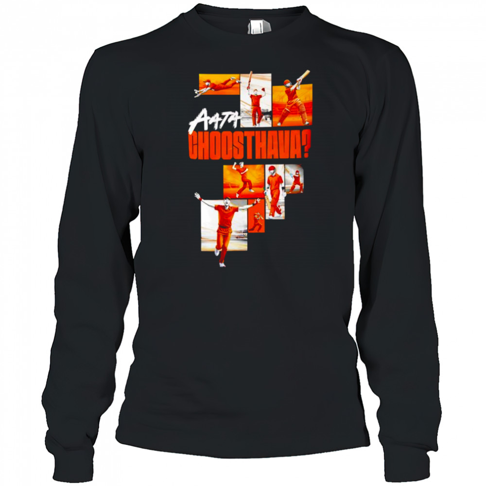 Aata Choosthava Long Sleeved