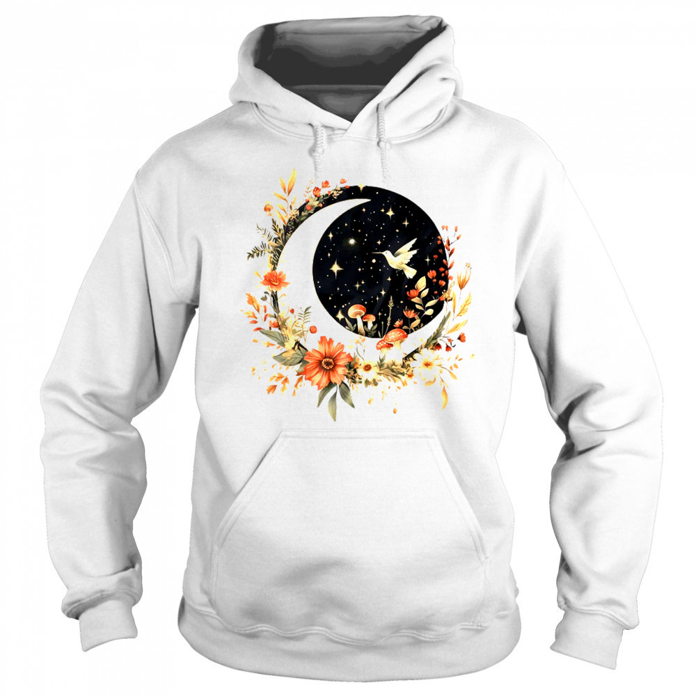 Aesthetic Cottagecore Moon Botanical Mushrooms Gardening shirt Sweatshirt