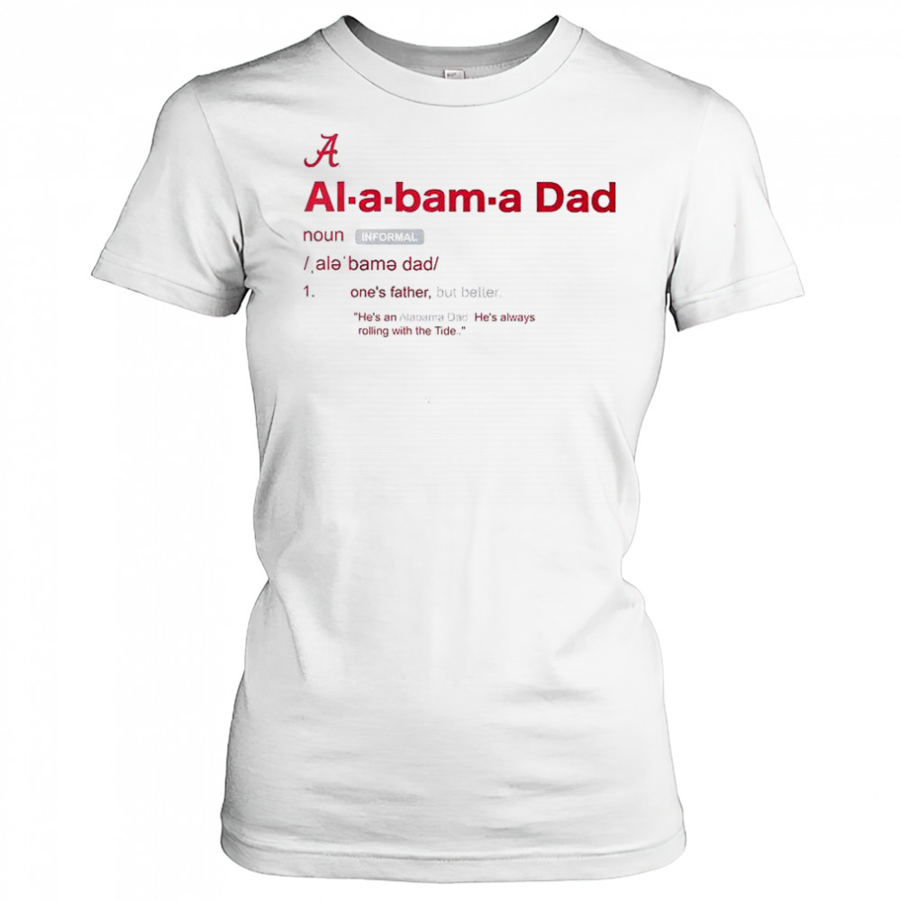 Alabama Crimson Tide Dad Definition T-Shirt Women's T-shirt